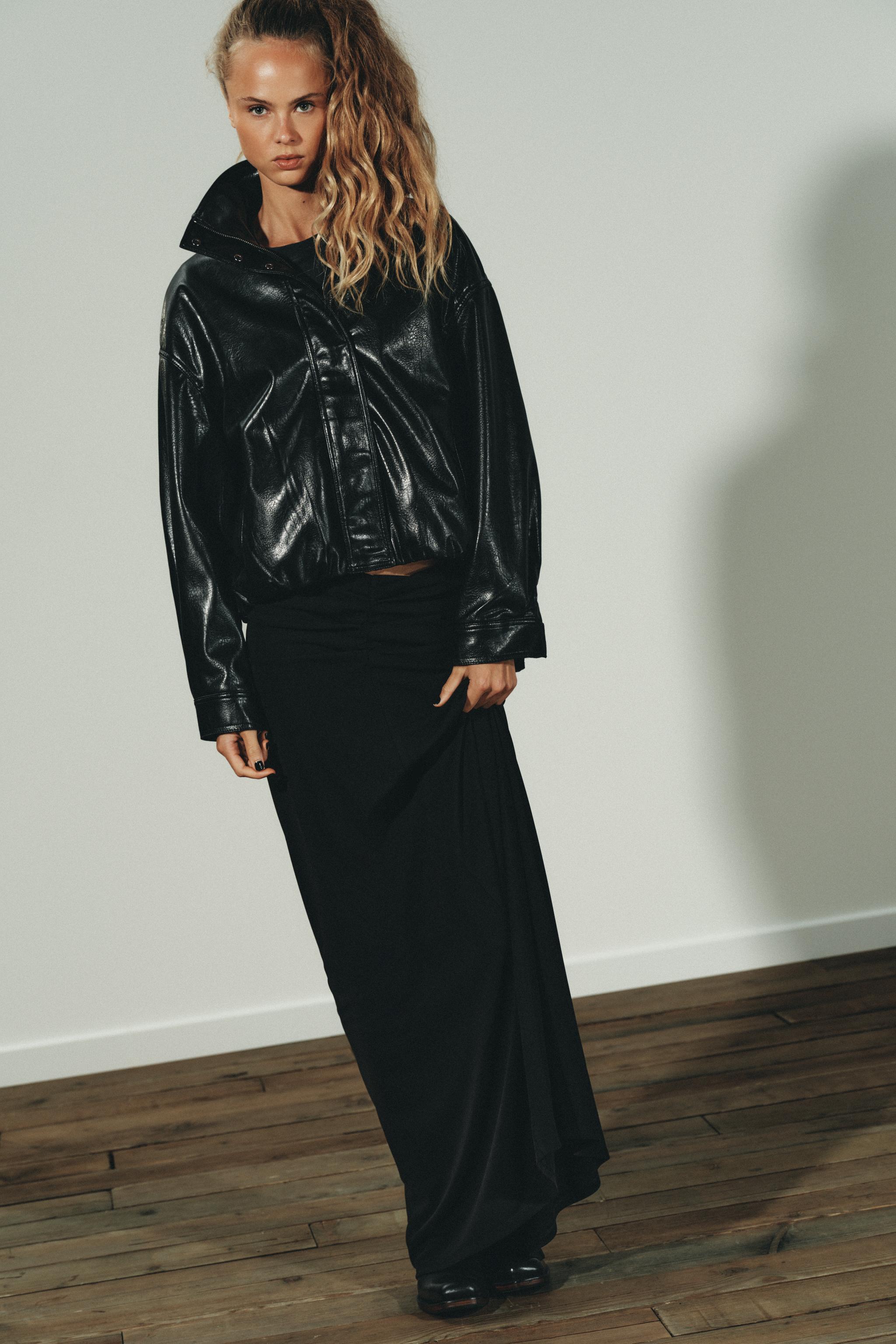 GATHERED LONG SKIRT